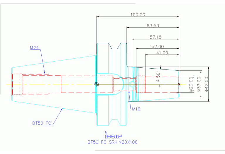 BT50 FC SRKIN20X100