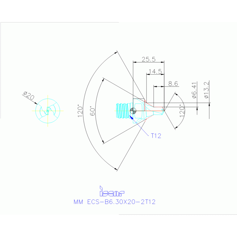 MM ECS-B6.30X20-2T12 IC908