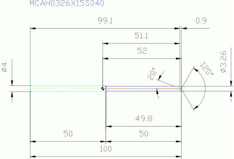 MCAH0326X15S040 DT2030