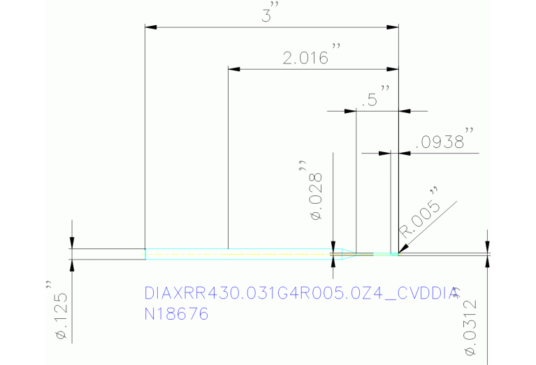 DIAXRR430.031G4R005.0Z4 CVDDIA