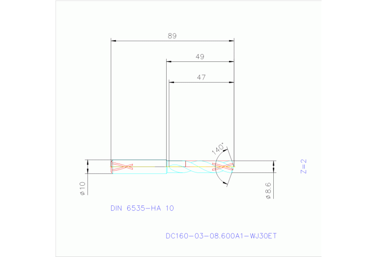 DC160-03-08.600A1-WJ30ET