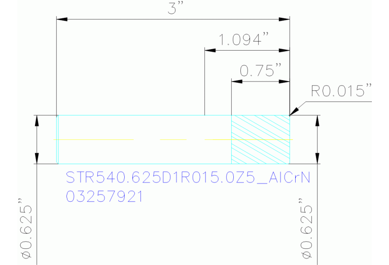 STR540.625D1R015.0Z5 ALCRN