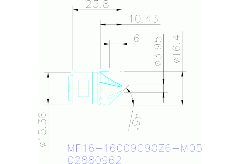 MP16-16009C90Z6-M05 F40M