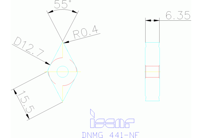 DNMG 150604-NF IC530N