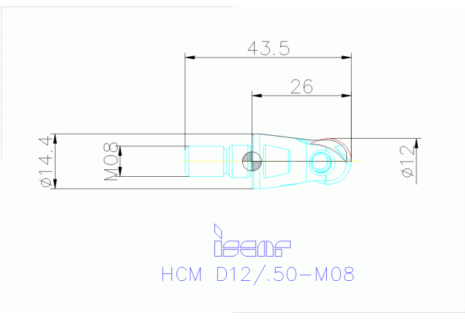 HCM D12/.50-M08