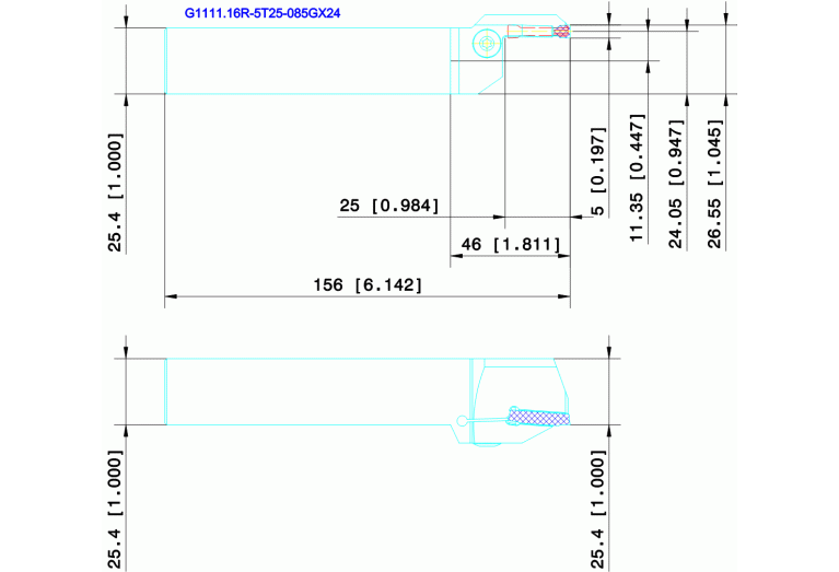 G1111.16R-5T25-085GX24