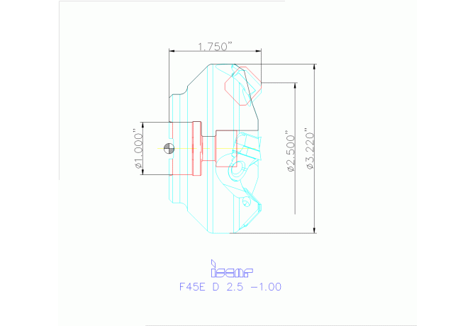 F45E D 2.5 -1.00