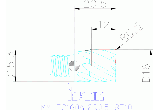 MM EC160A12R0.5-8T10 IC908
