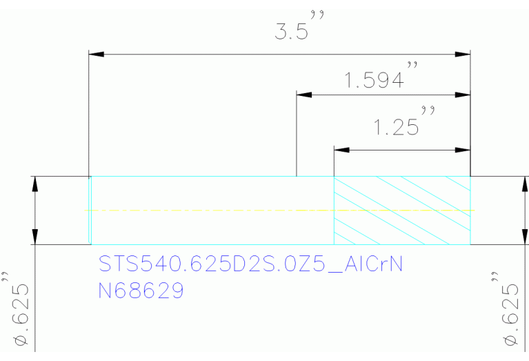 STS540.625D2S.0Z5 ALCRN