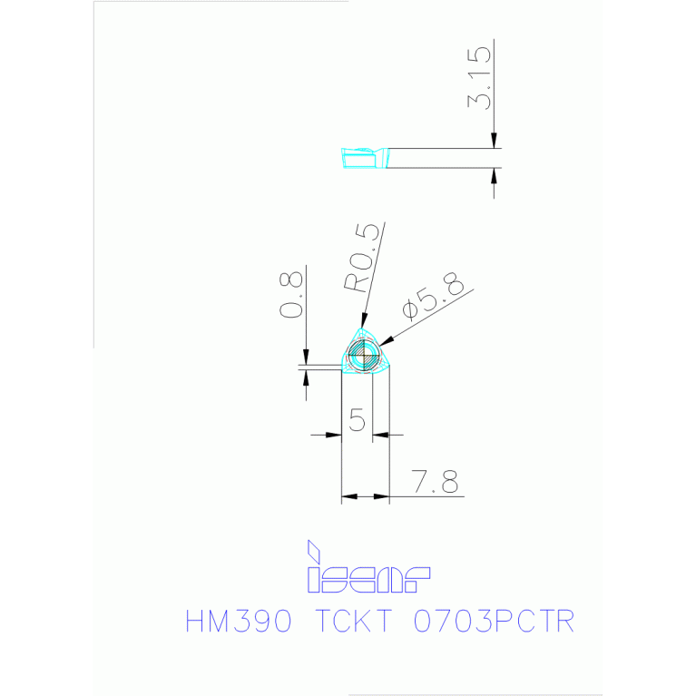 HM390 TCKT 0703PCTR IC845