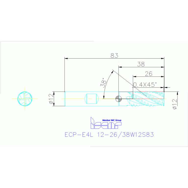 ECP-E4L 12-26/38W12S83 IC900