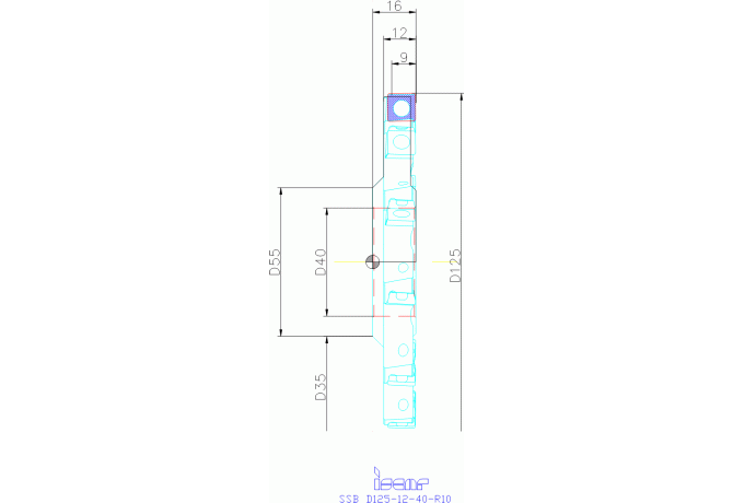 SSB D125-12-40-R10