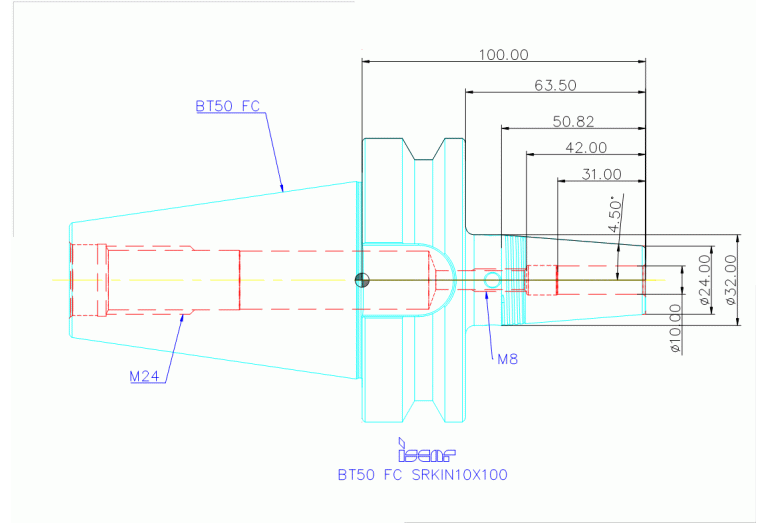BT50 FC SRKIN10X100