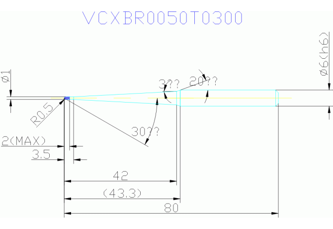 VCXBR0050T0300