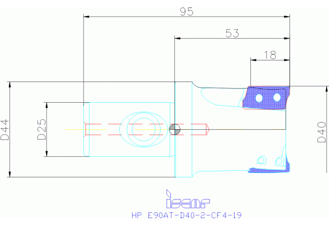 HP E90AT-D40-2-CF4-19