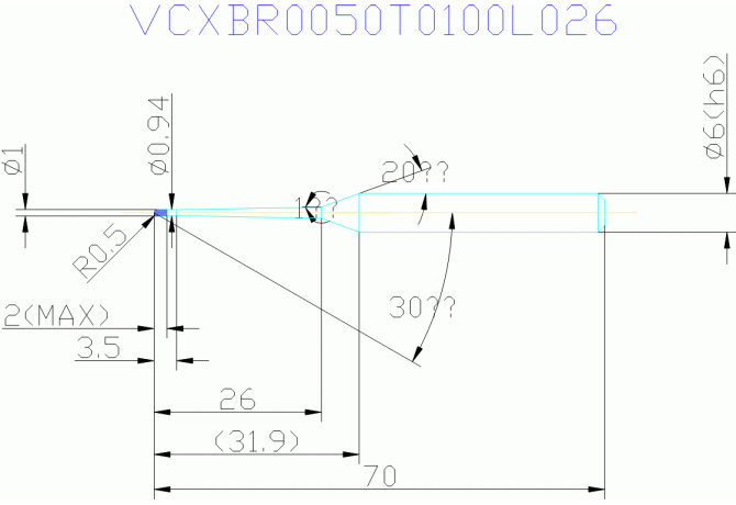 VCXBR0050T0100L026