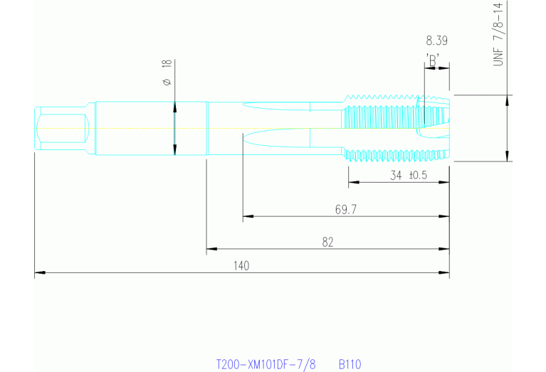 T200-XM101DF-7/8 B145