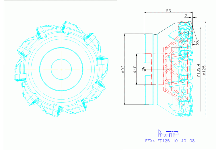 FFX4 FD125-10-40-08