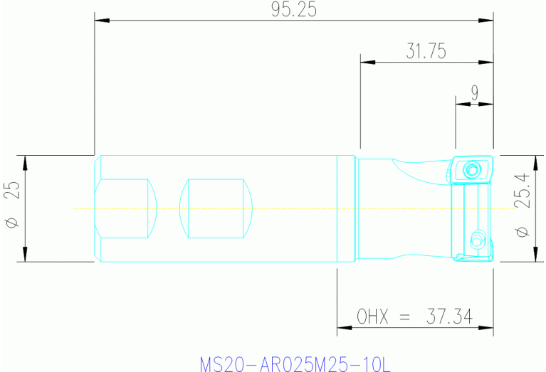 MS20-AR025M25-10L