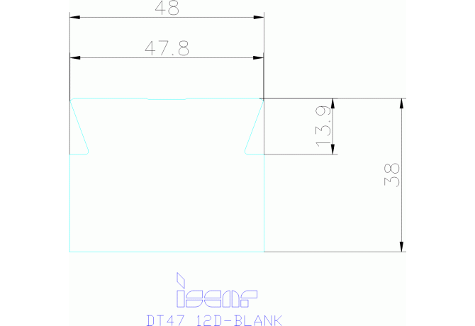 DT47 12D-BLANK