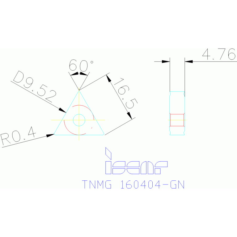 TNMG 160404-GN IC5005