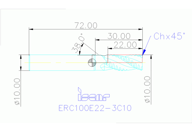 ERC100E22-3C10 IC08