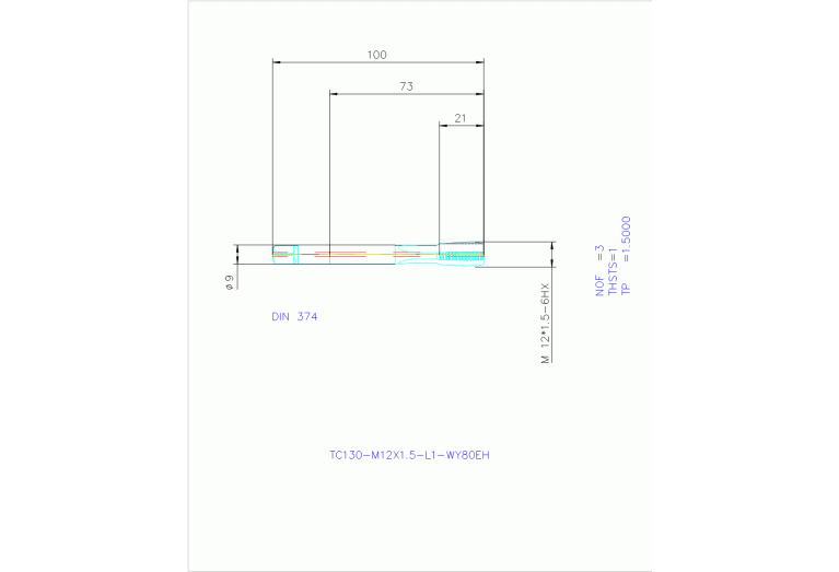 TC130-M12X1.5-L1-WY80EH