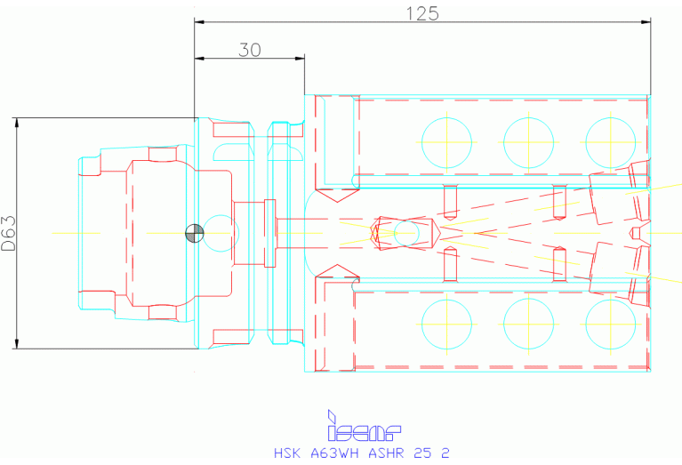 HSK A63WH-ASHR-25-2