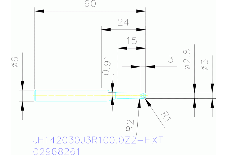 JH142030J3R100.0Z2-HXT