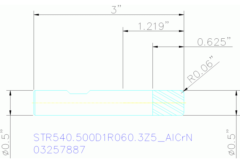 STR540.500D1R060.3Z5 ALCRN