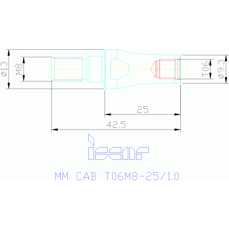 MM CAB T06M08-25/1.0