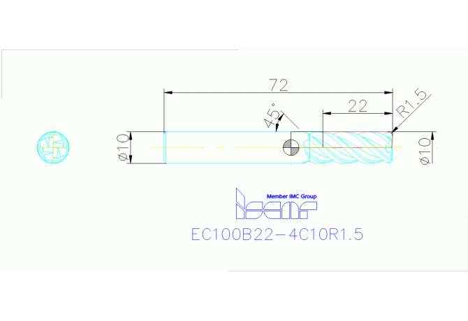 EC100B22-4C10R1.5 IC900