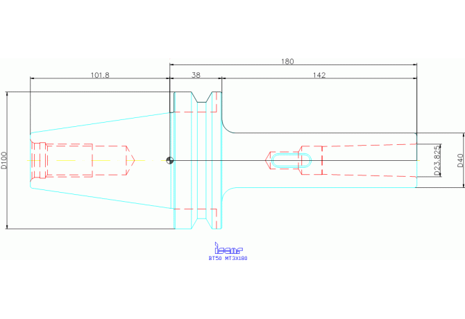 BT50 MT3X180