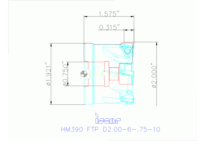 HM390 FTP D2.00-6-.75-10