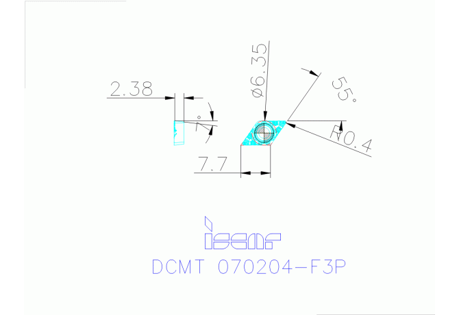 DCMT 070204-F3P IC8150