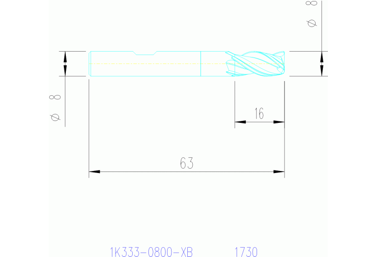 1K333-0800-XB 1730
