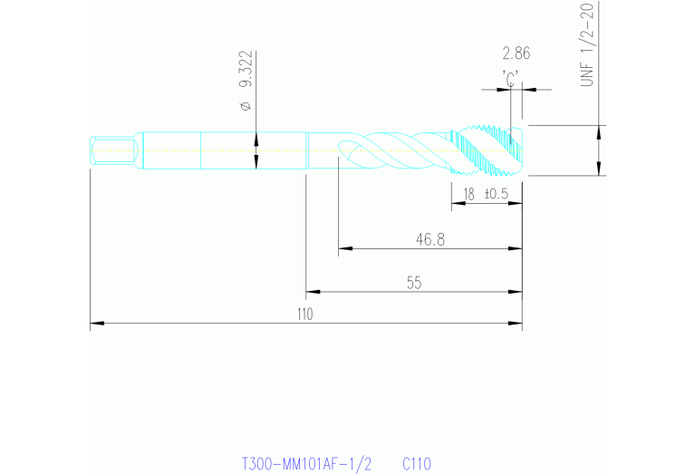 T300-MM101AF-1/2 C110