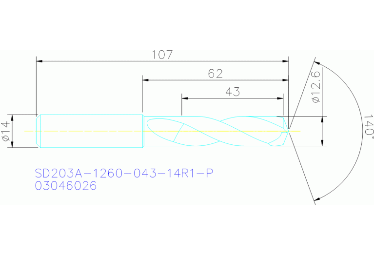 SD203A-1260-043-14R1-P