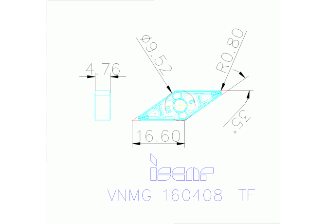 VNMG 160408-TF IC9150