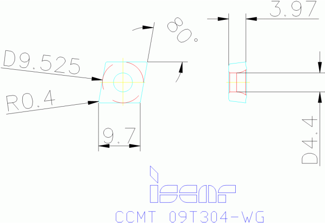 CCMT 09T304-WG IC8250