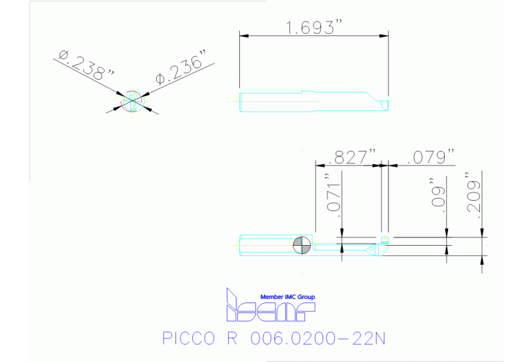 PICCO R 006.0200-22N IC908