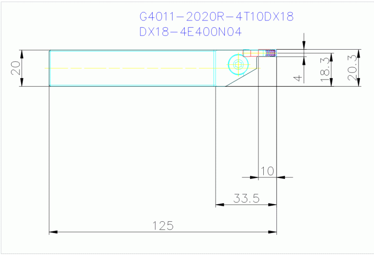 G4011-2020R-4T10DX18