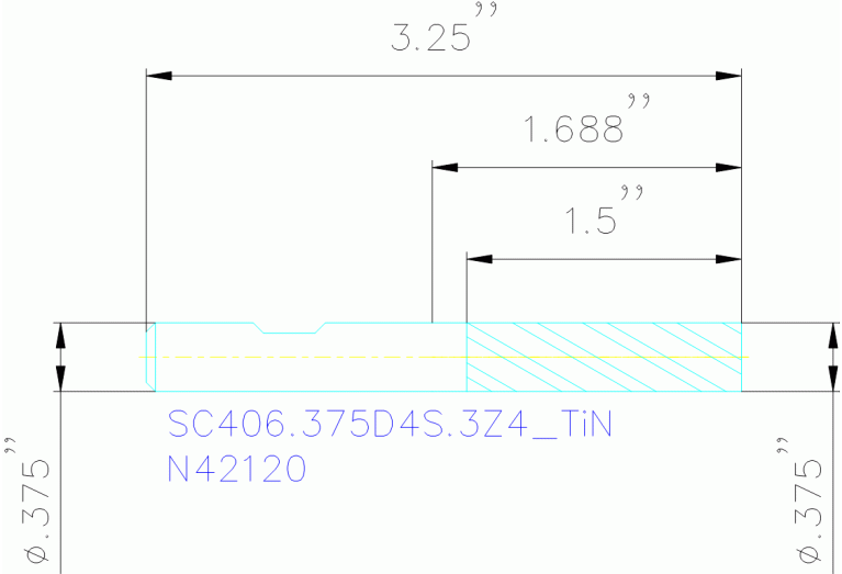 SC406.375D4S.3Z4 TIN