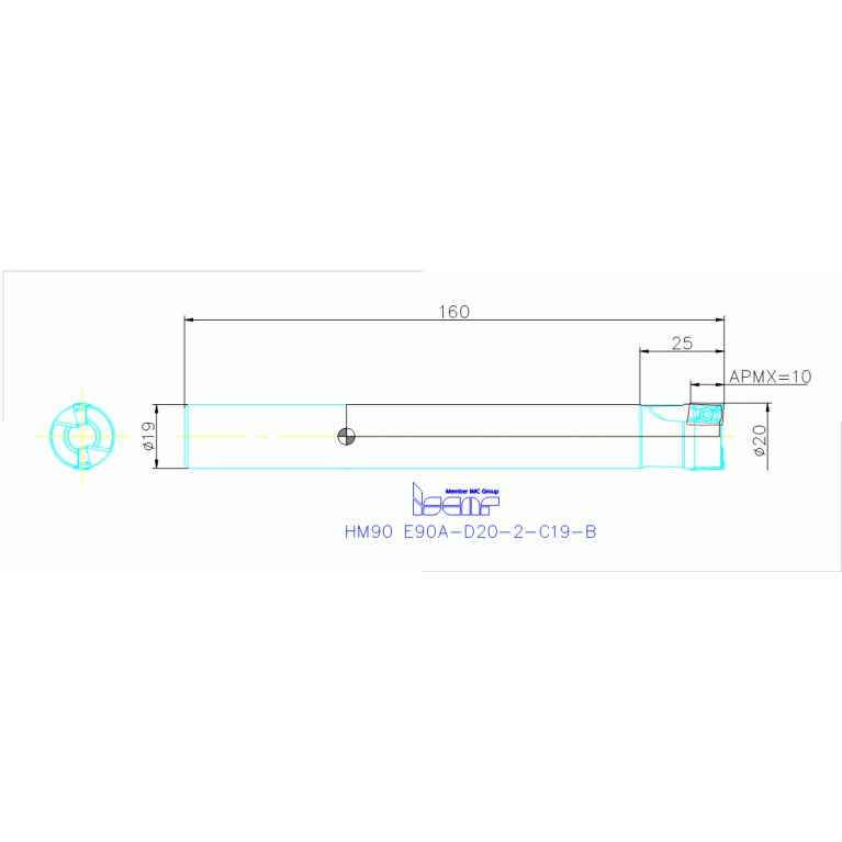 HM90 E90A-D20-2-C19-B