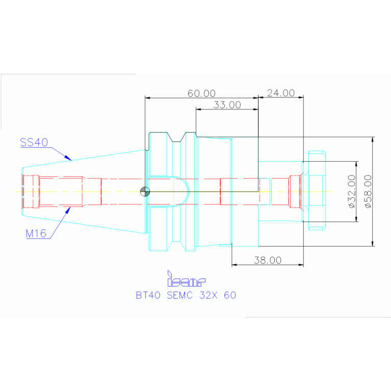 BT40 SEMC 32X60
