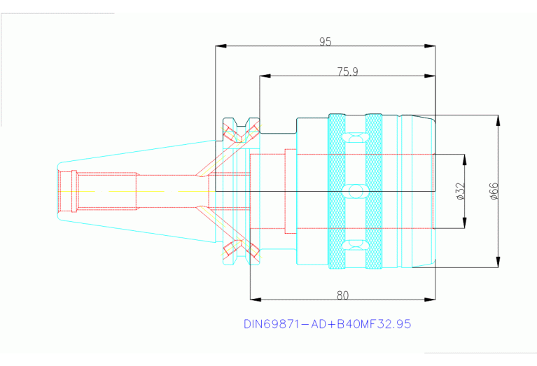 DIN69871-AD+B40 MF32.95