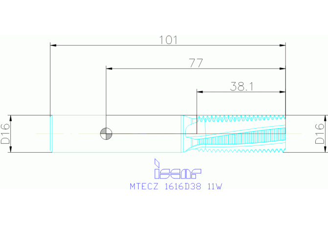 MTECZ 1616D38 11W IC908