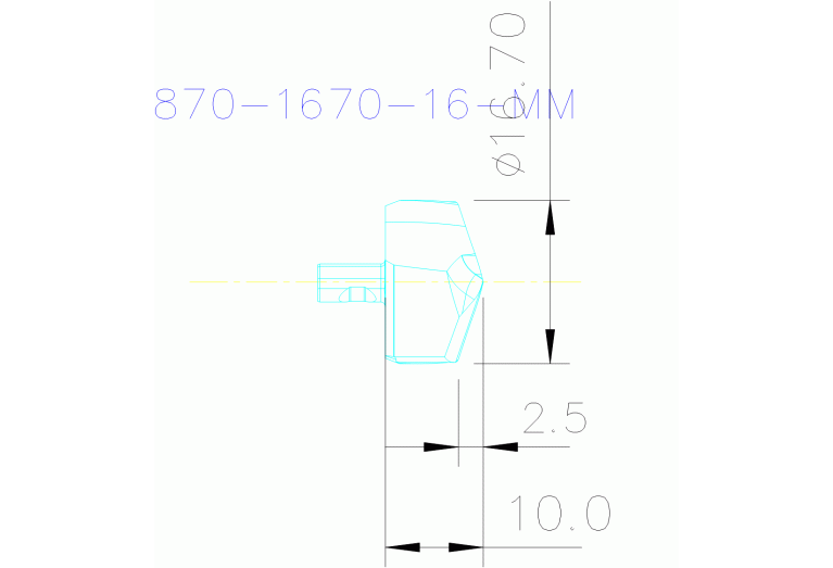870-1670-16-MM 2234