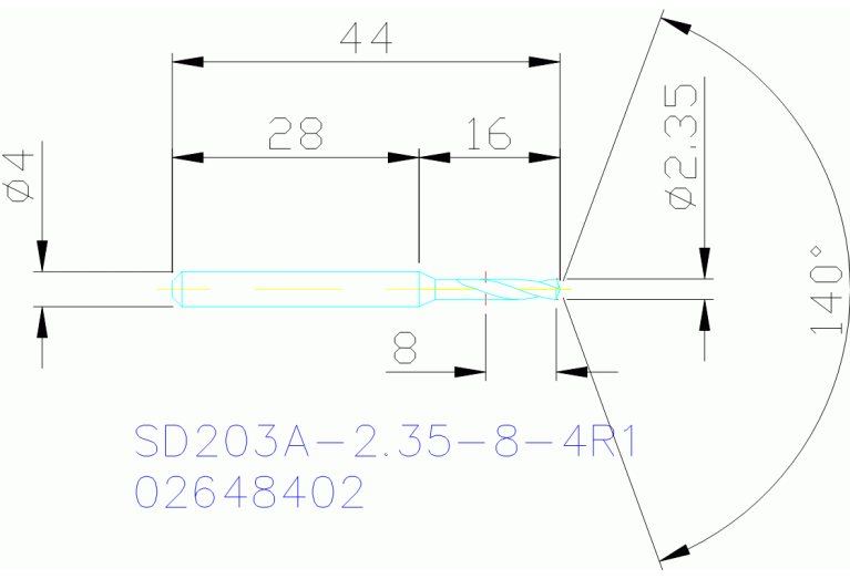 SD203A-2.35-8-4R1