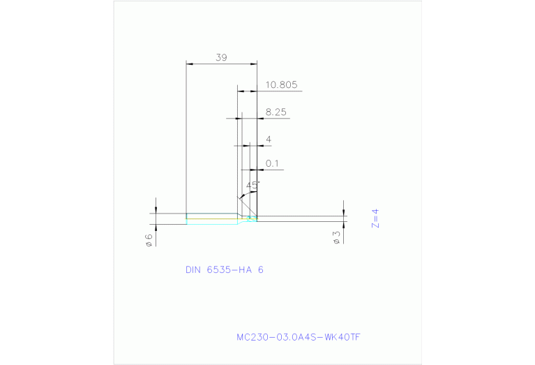 MC230-03.0A4S-WK40TF